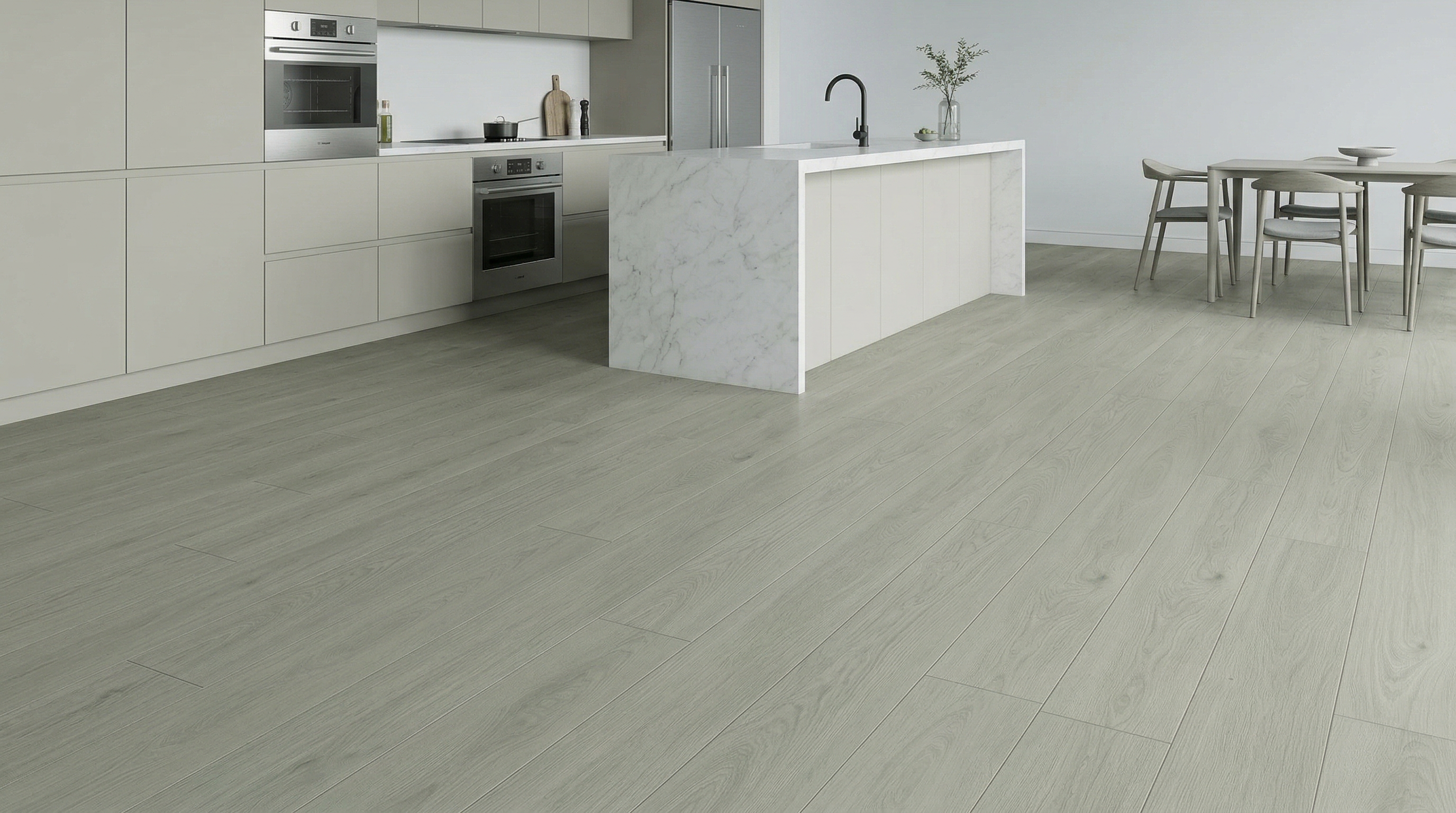 Suelo Marine Pacific Oak instalado